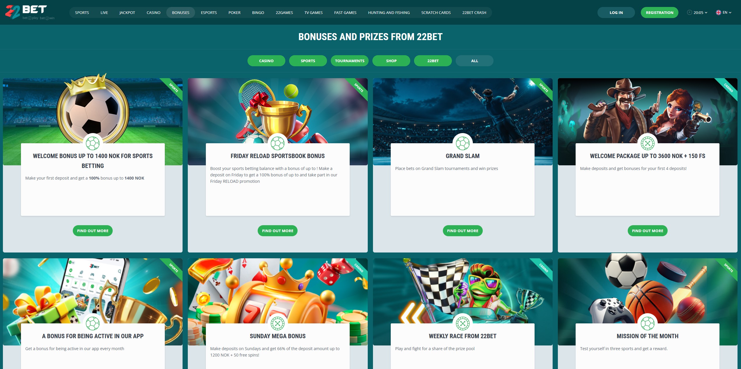 22BET Casino