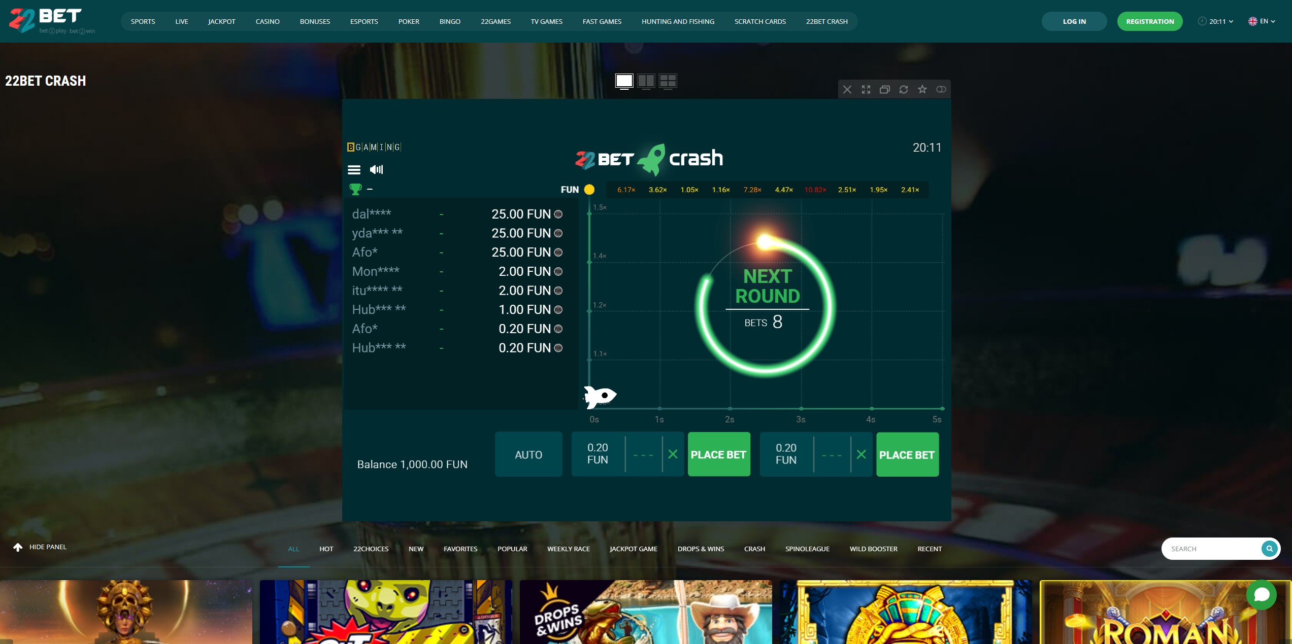 22BET Casino
